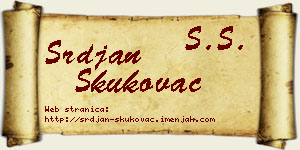 Srđan Skukovac vizit kartica